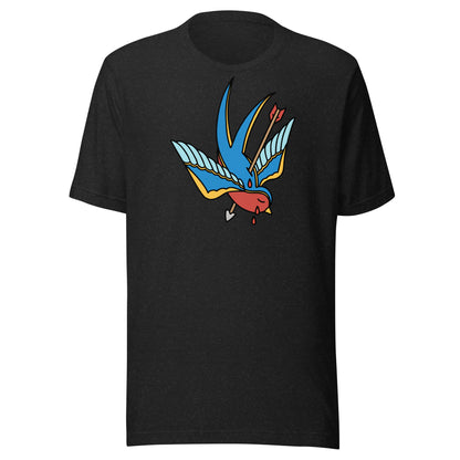 Swallow | Traditional Tattoo | Bella + Canvas| Unisex t-shirt