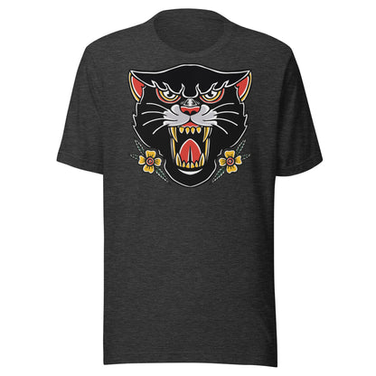 Panther Head | Traditional Tattoo | Bella + Canvas| Unisex t-shirt