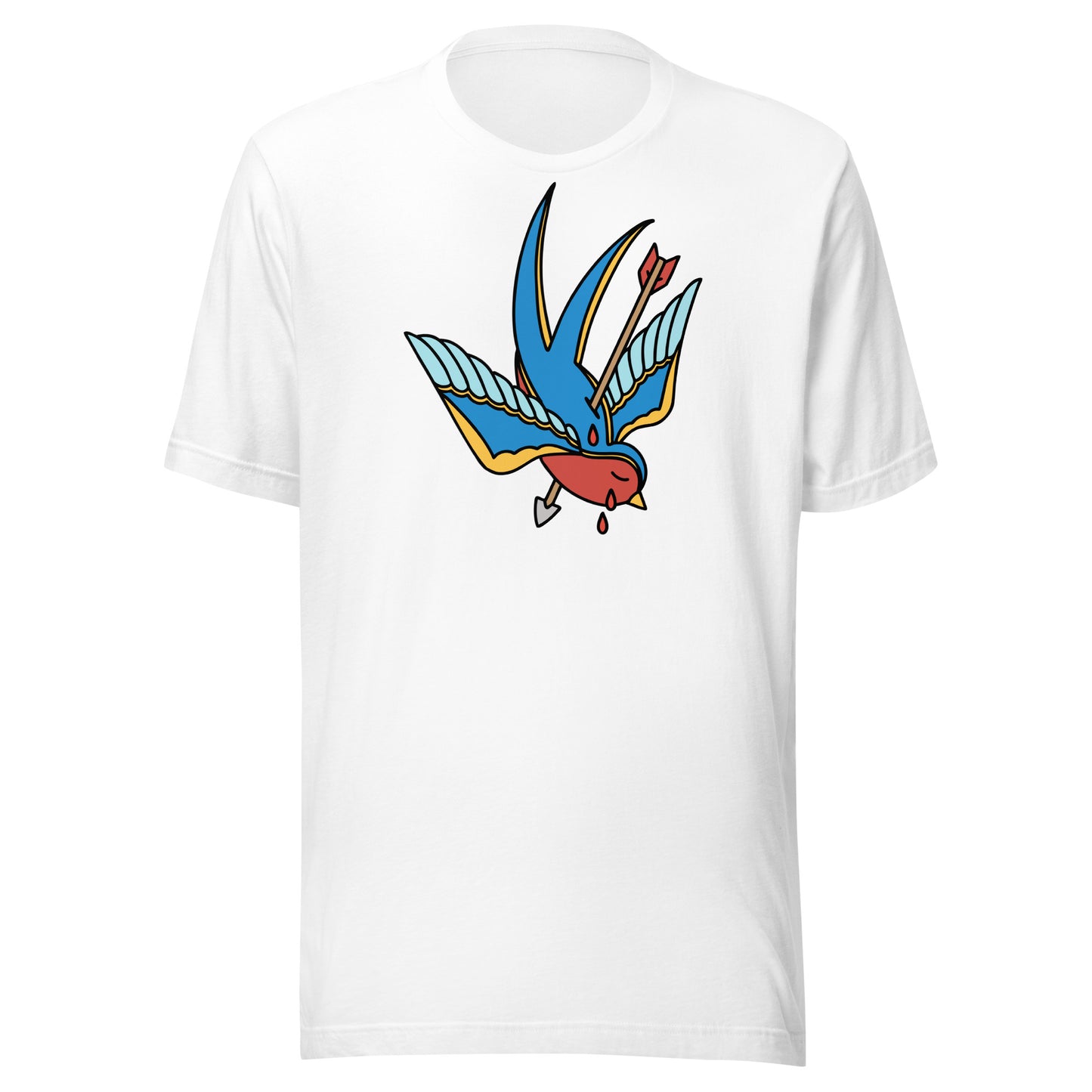 Swallow | Traditional Tattoo | Bella + Canvas| Unisex t-shirt